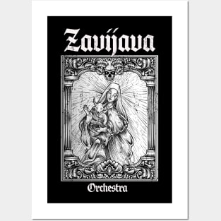 Zavijava orchestra new age Posters and Art